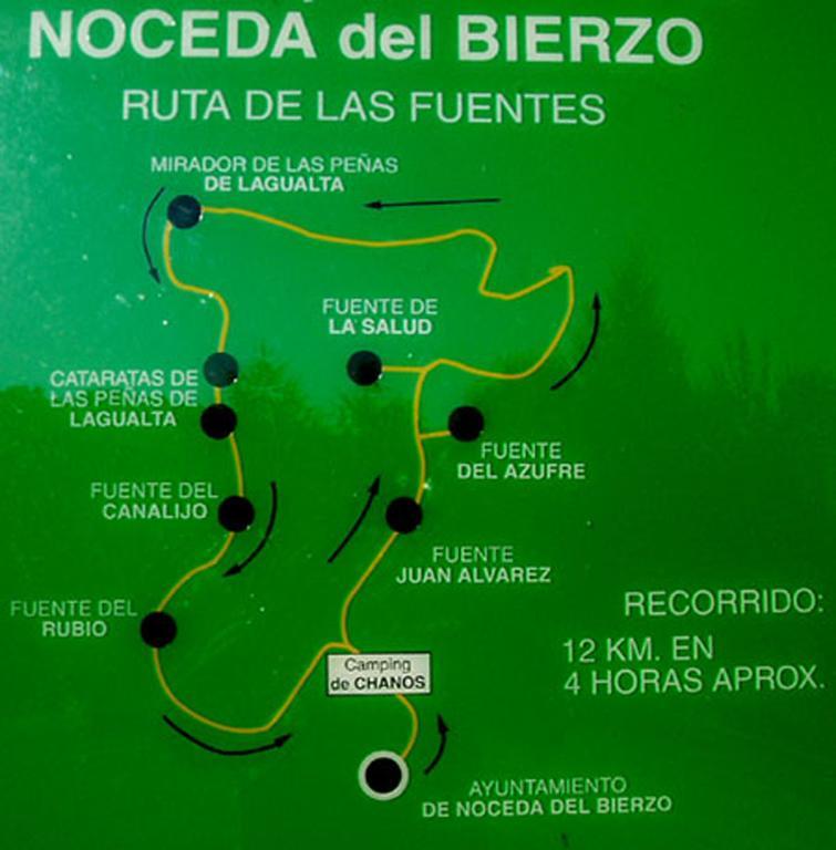 Las Fontaninas Noceda del Bierzo Eksteriør billede
